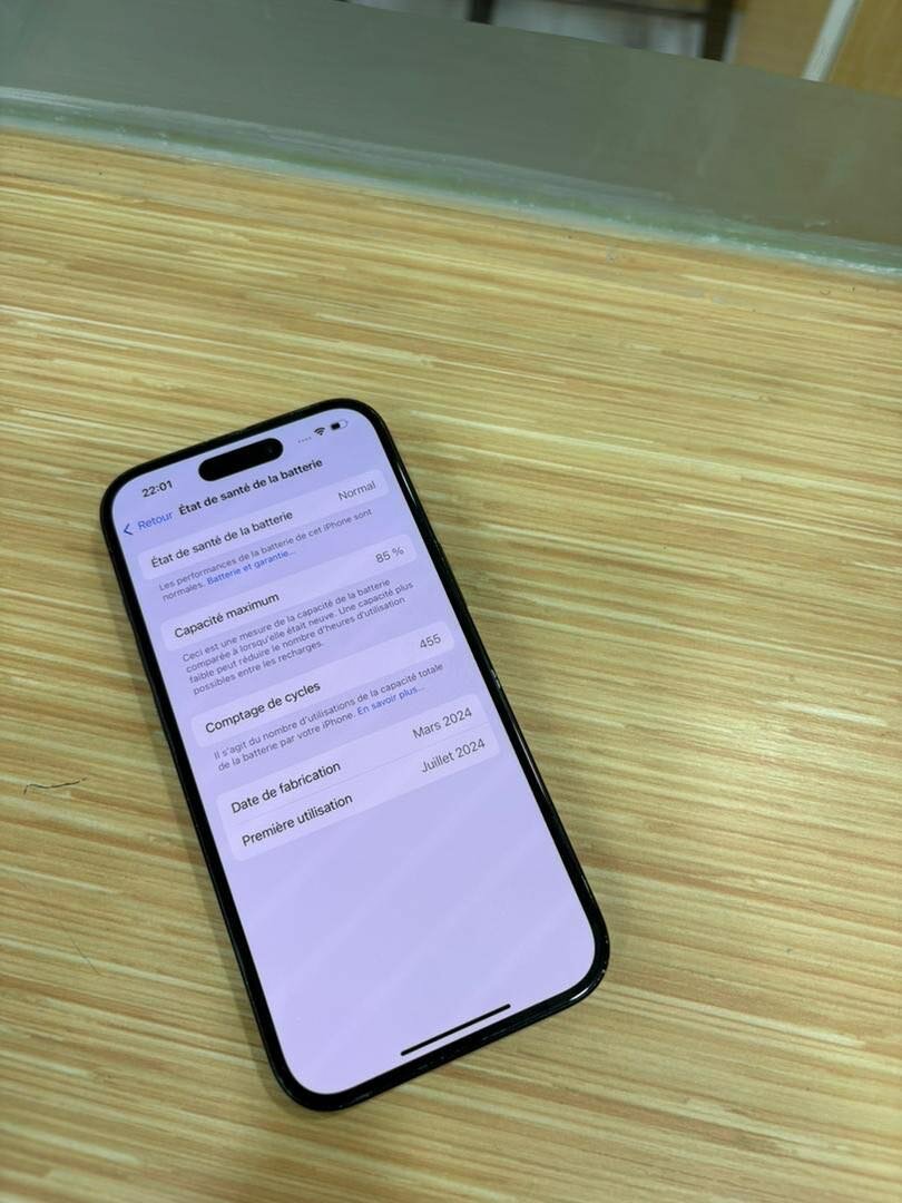 iphone 15 128giga tout passe