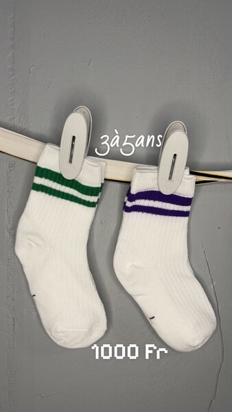 Chaussettes Stylées avec différentes couleurs ️