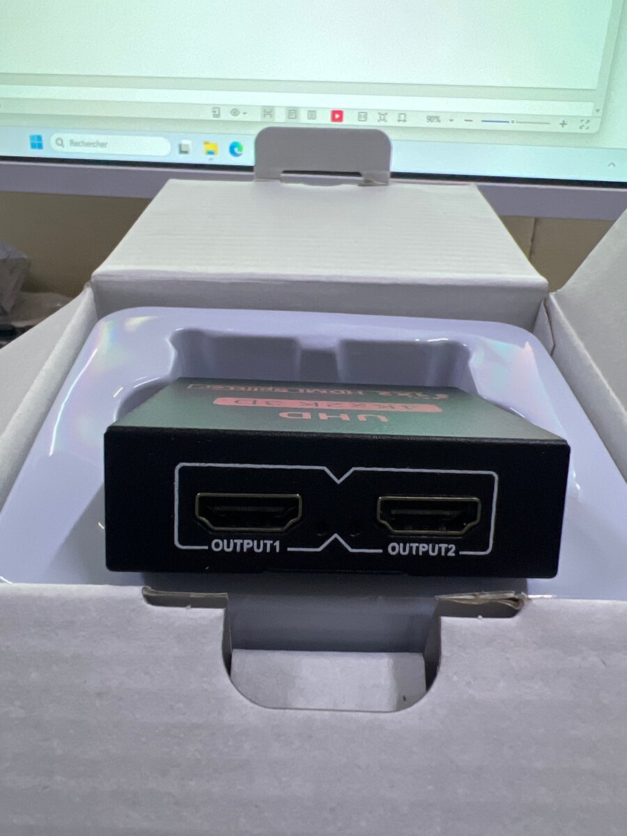 Répartiteur HDMI 4K 1x2