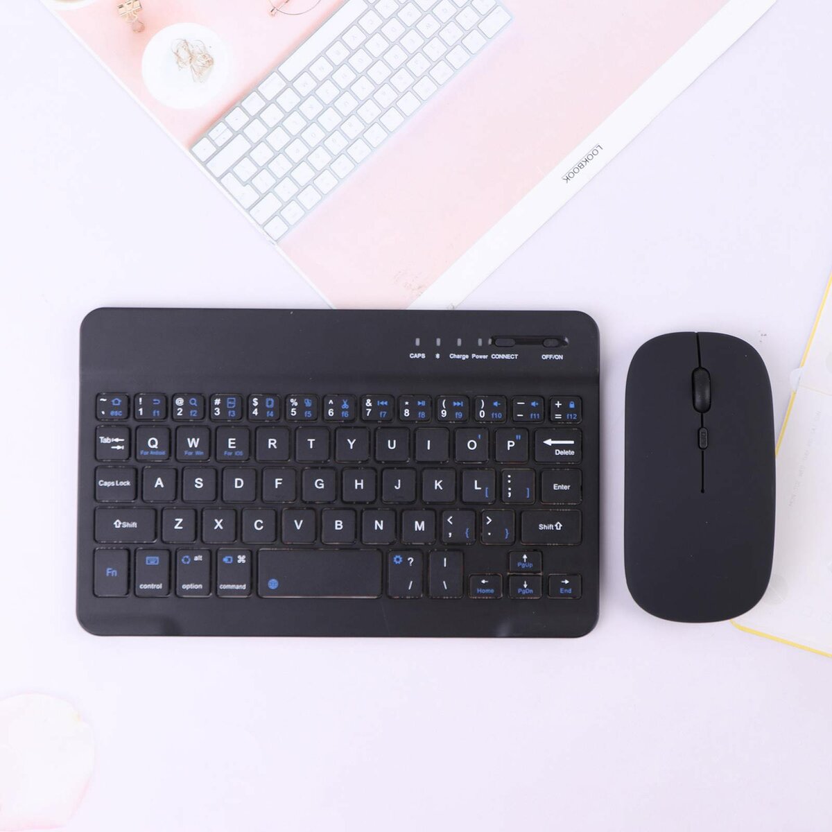 Bluetooth Wireless Keyboard and Mouse