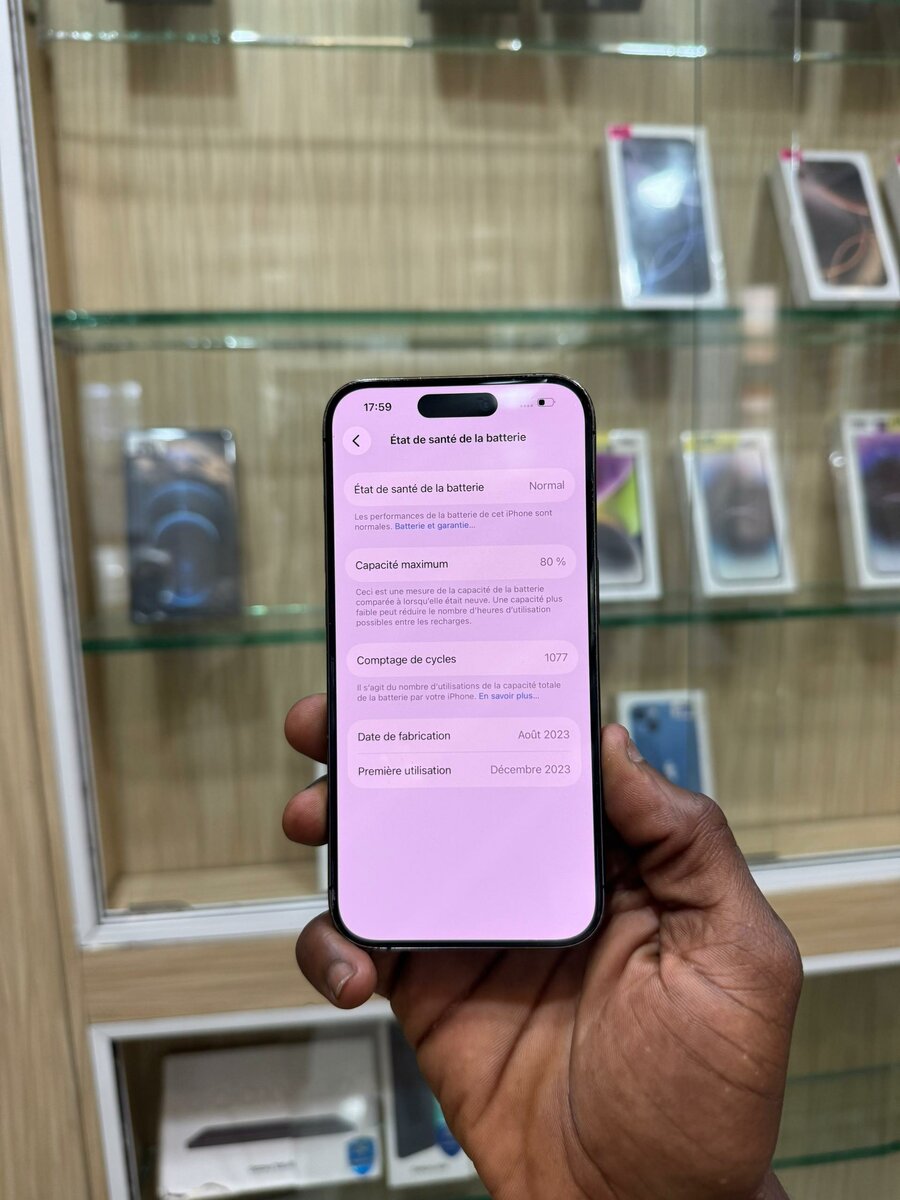 15 pro 256Go tout est ok