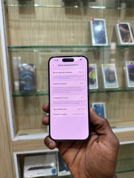 15 pro 256Go tout est ok