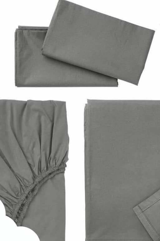 2 draps 2 taies d'oreillers