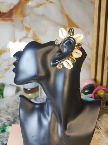 Boucles d'oreilles coquillage élégantes