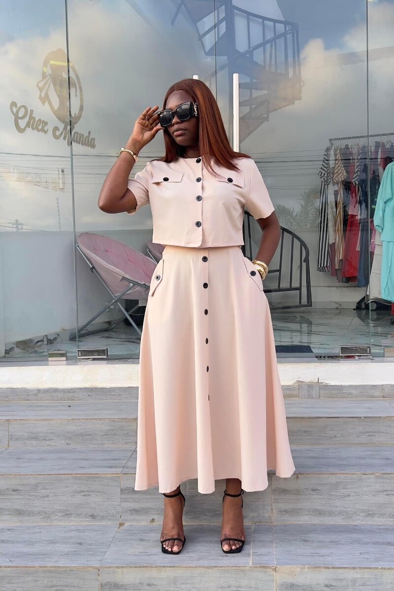 Très chic ensemble 3 couleurs M L XL 2xl