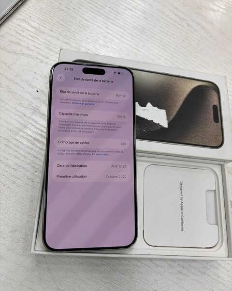 iPhone 15Pro Max 512Go