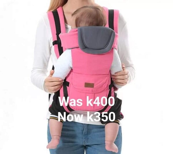 Kangaroo bag color pink