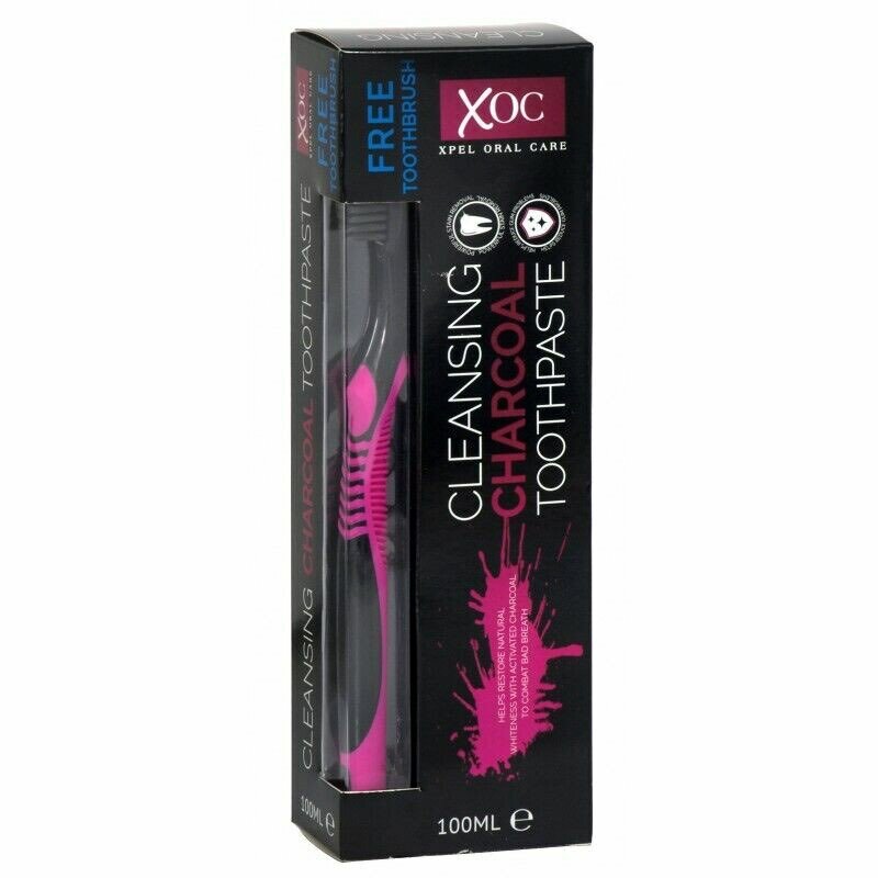Xoc cleansing charcoal tooth paste 100ml
