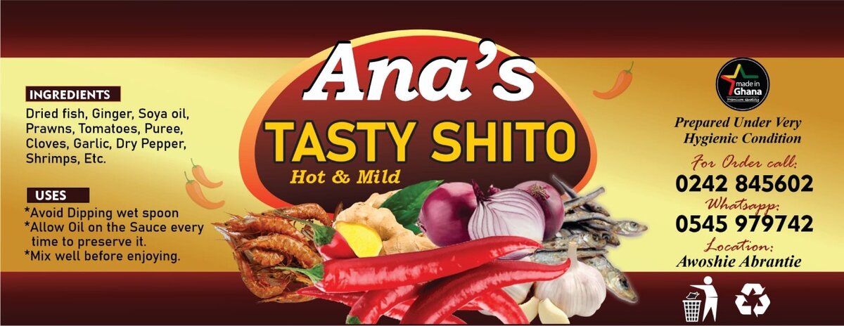 Anas home made shito