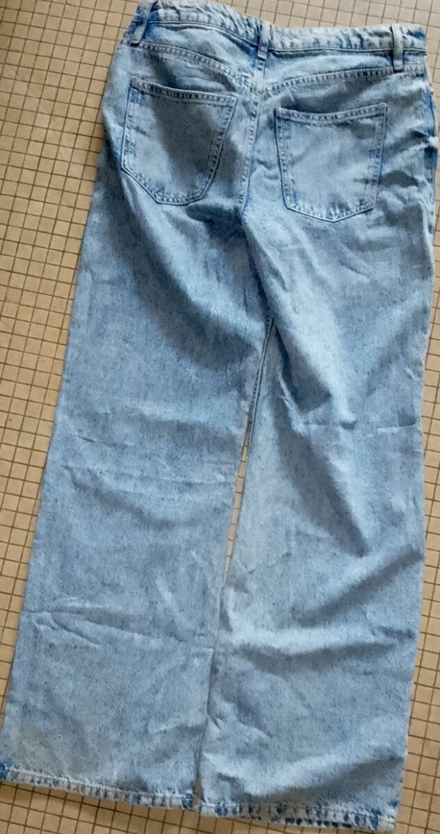 Jean bleu décontracté homme