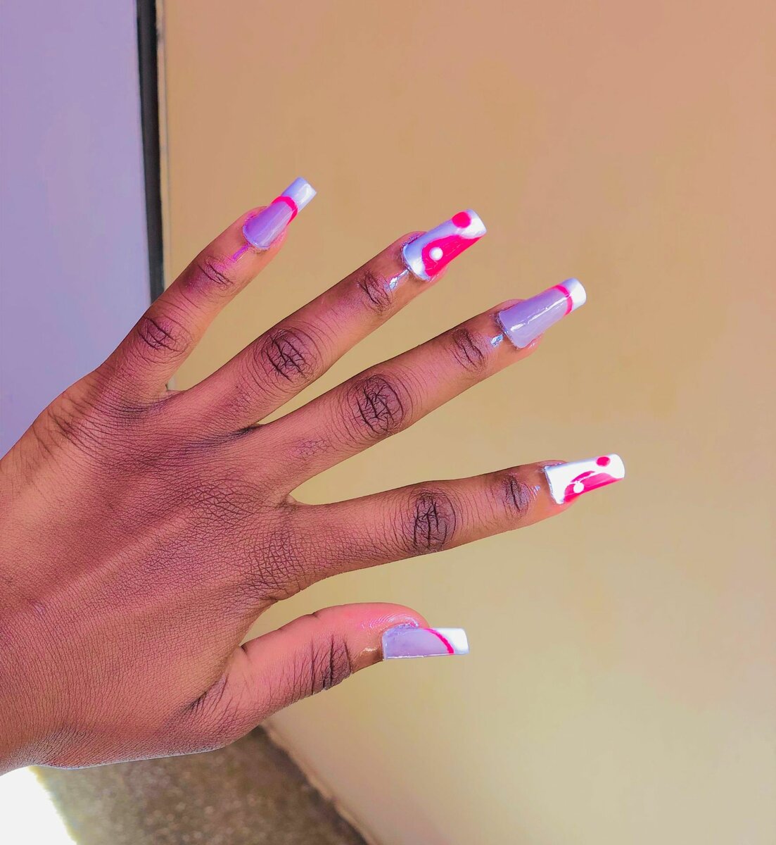 Acrylic and Gel Stickon nails