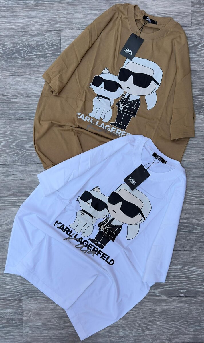 T-shirts oversize imprimés