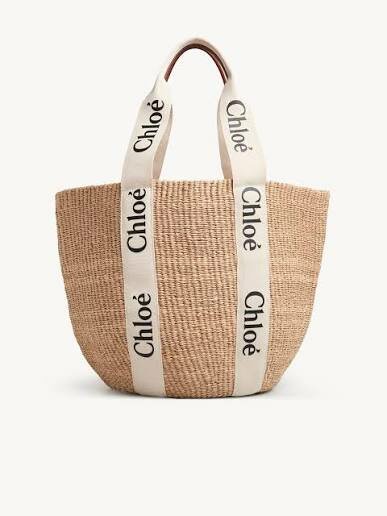 Sac cabas en osier Chloé