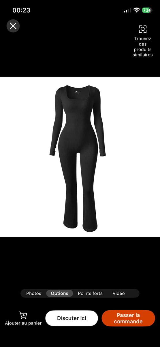 Combinaison Femme Élégante