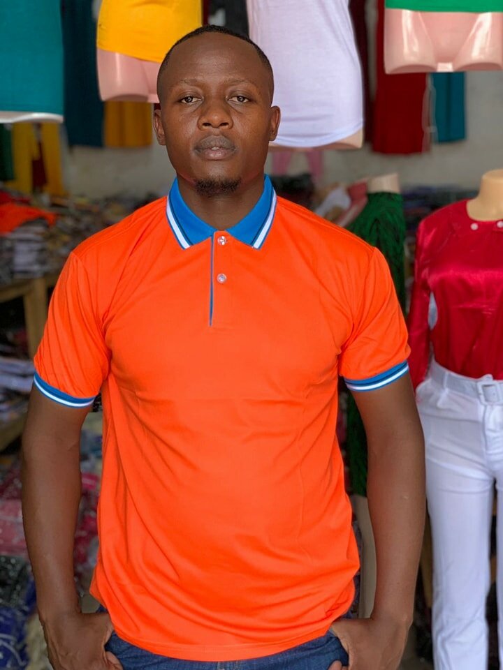 Men's polo shirt