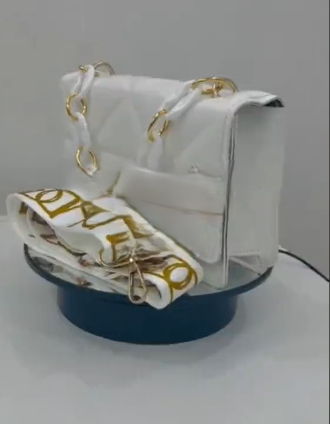 White fashionable bag