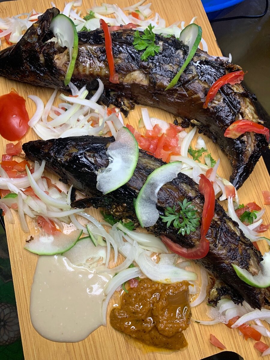 Poisson Grillé Épicé Savoureux