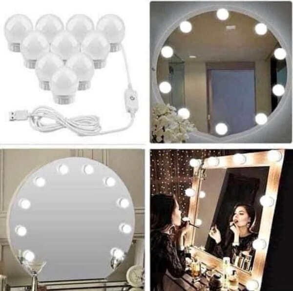 Ampoules pour miroir