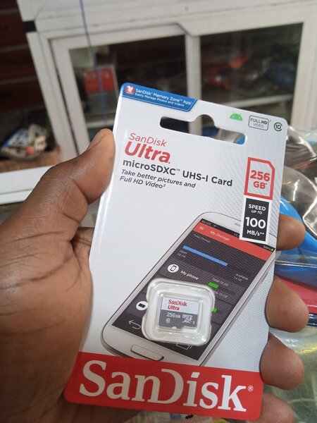 Original Sandisk 256 SD card