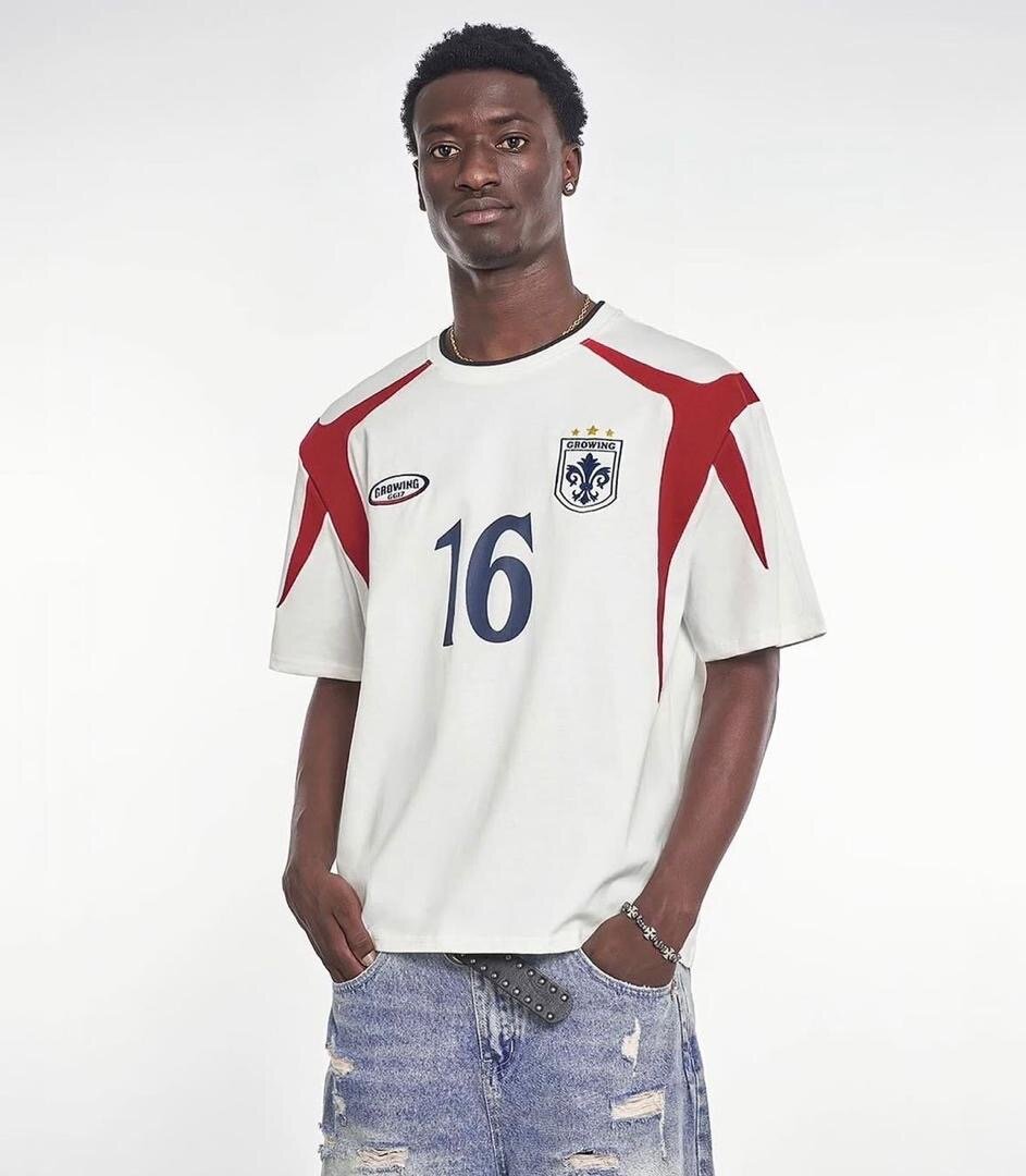 Maillot de football blanc