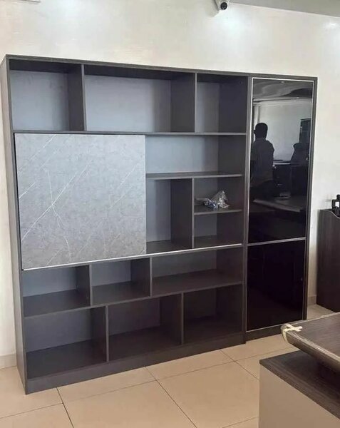 Bibliothèque moderne élégante