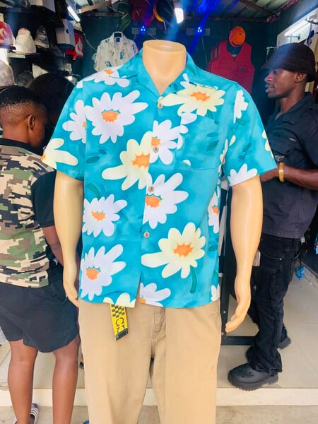 Stylish Men's Vintage Short Sleeve Shirt