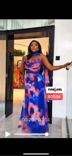 Robe Longue Élegante Femme