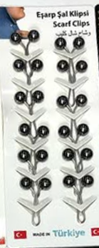 Зажимы для платков и палантинов!