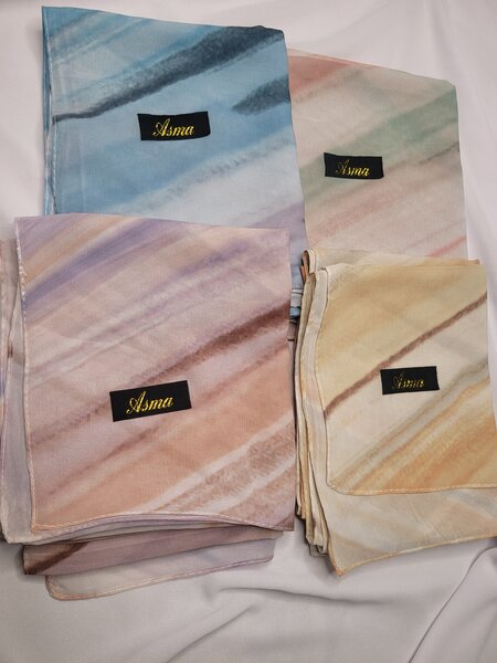 Écharpes colorées Asma