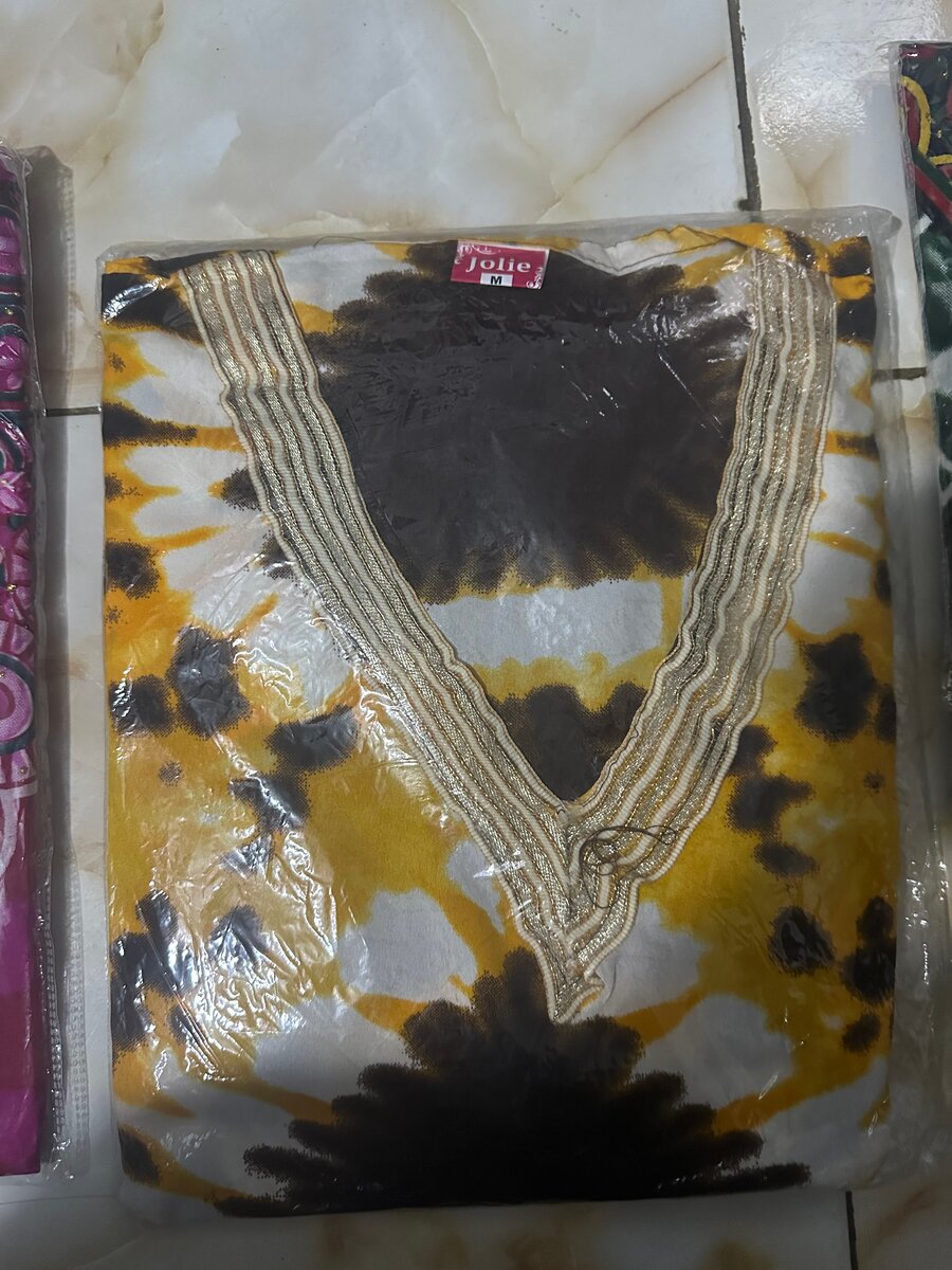 Robe boubou femme tissu