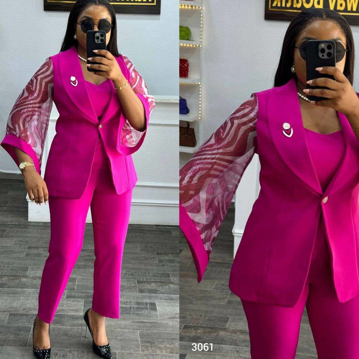 Tailleur pantalon femme chic