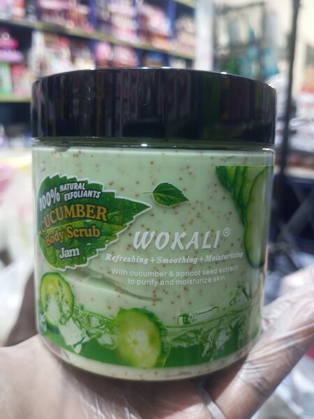 Gommage Corporel Concombre Wokali