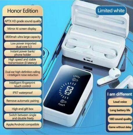 Écouteurs s20  rechargeable