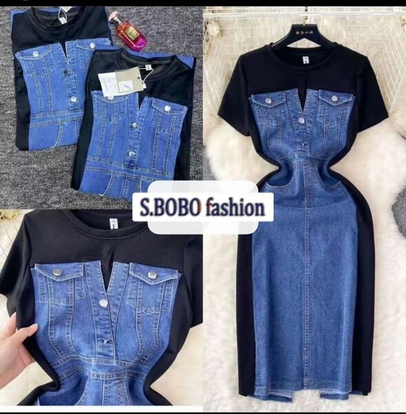 Robe jeans