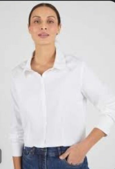 Chemise blanche unisexe