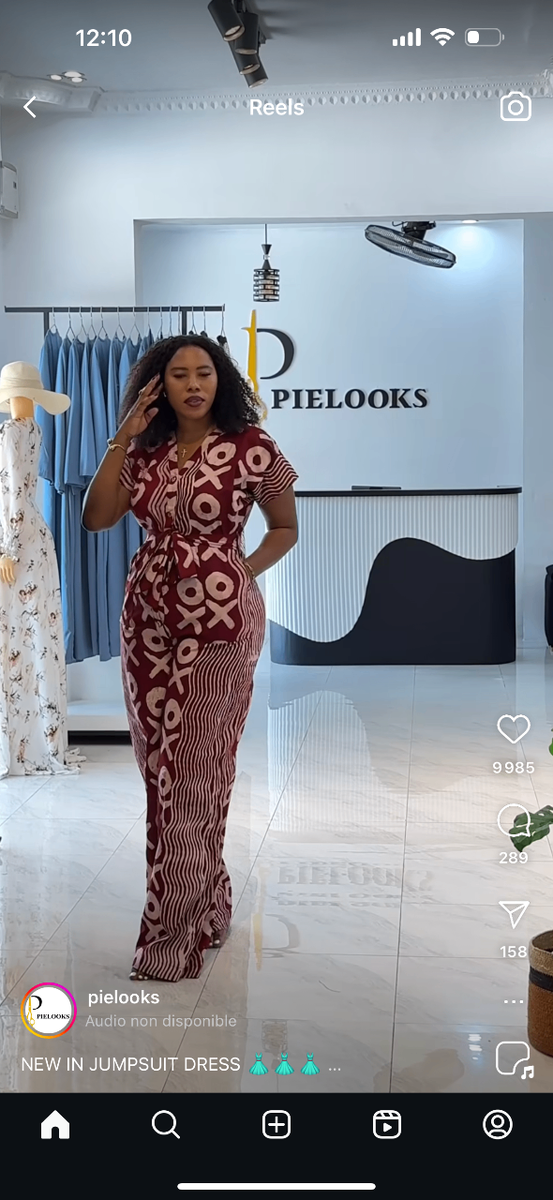 Robe longue en wax élégante