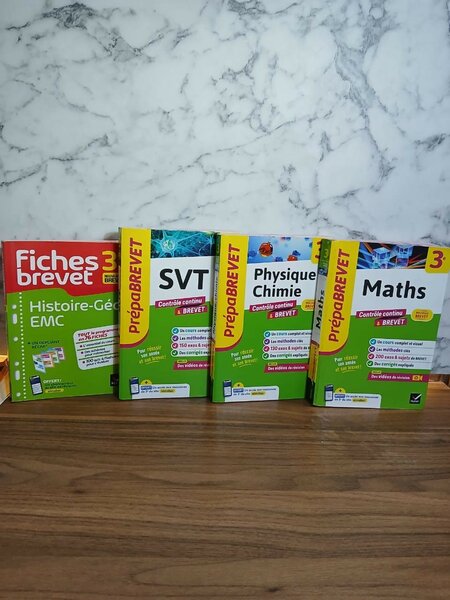 Set de Livres Prépa Brevet 3e