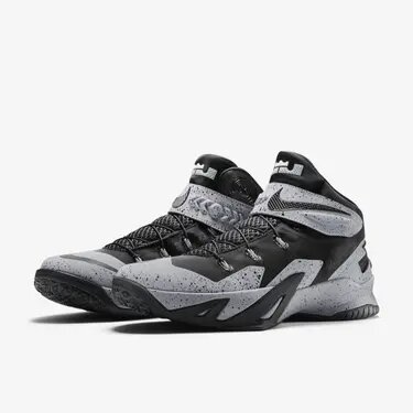 Basketball Sneakers Gris Noir