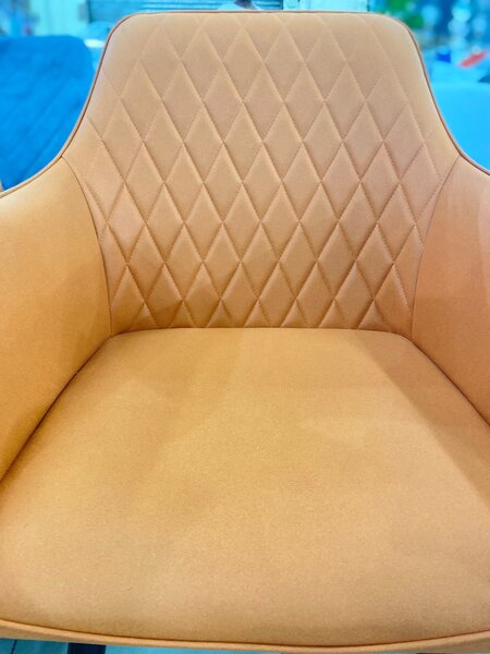 Orange Dining Chair Velvet