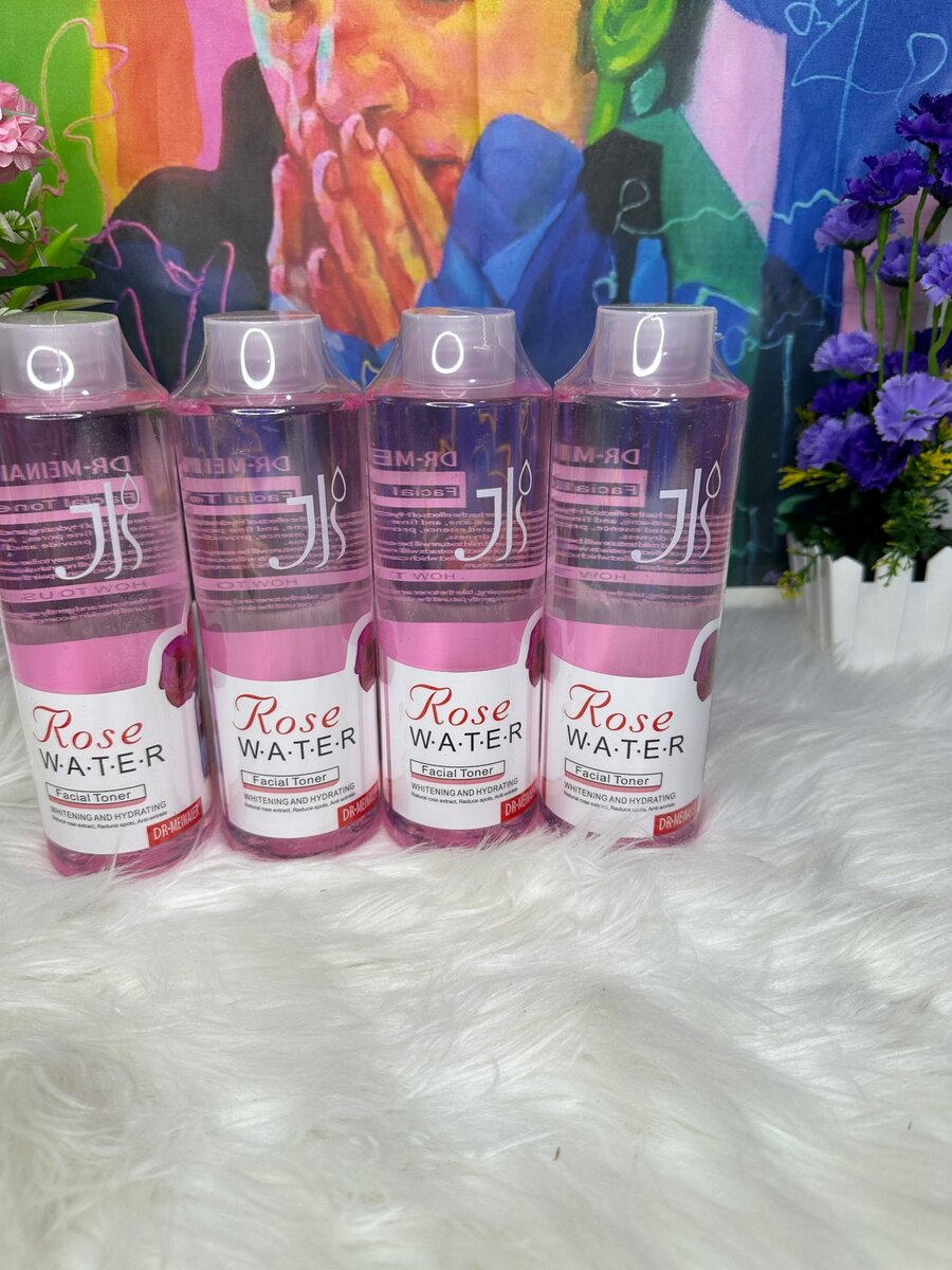 Rose water toner