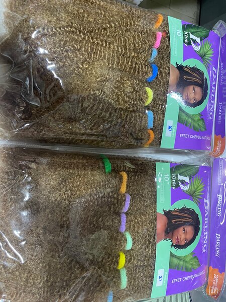 Cheveux Synthétiques Bouclés