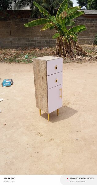 Cupboard with door and drawers