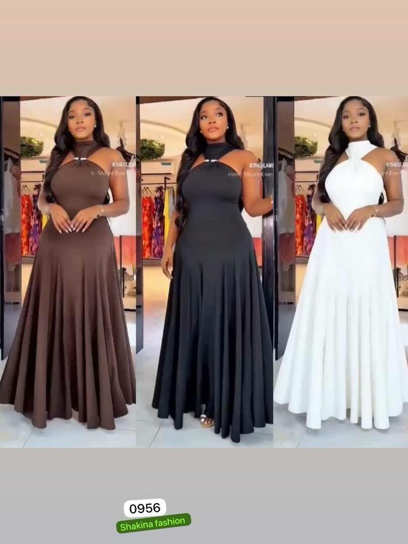 Robe soirée élégante femme