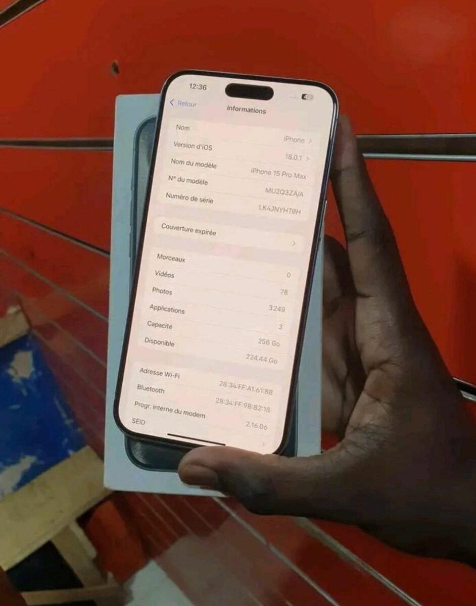 iPhone 14 Pro Max 256Go