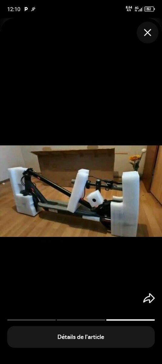 Trottinette électrique rapide