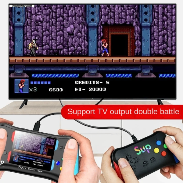 Console de jeu 500 jeux inté.