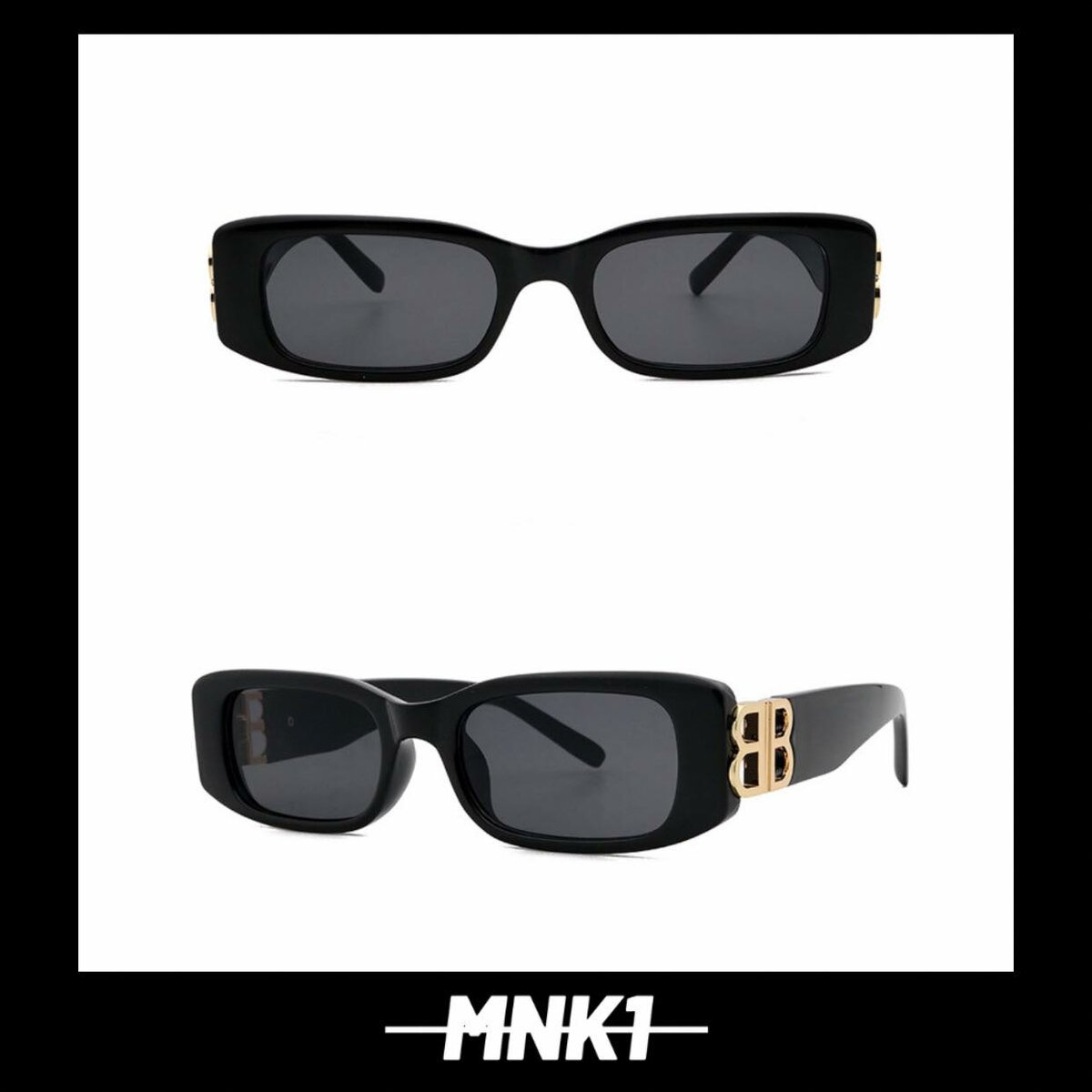 lunettes de solei MNK1 noir