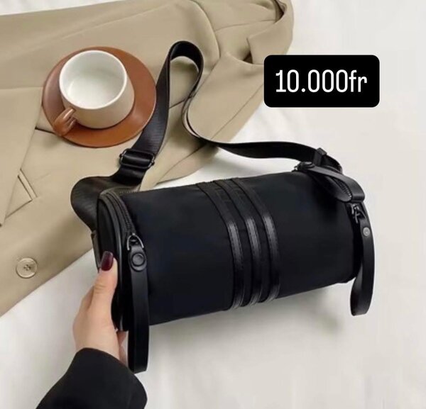 Sac bandoulière tendance unisexe