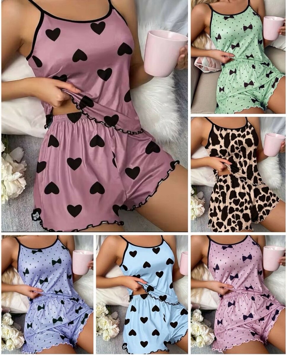 Pyjama Femme Été Coton