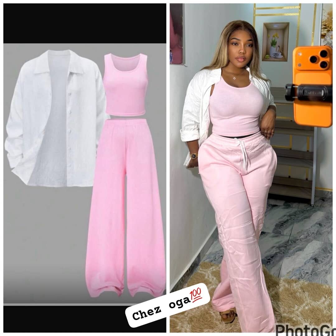 Tenue de détente 3 pièces femme